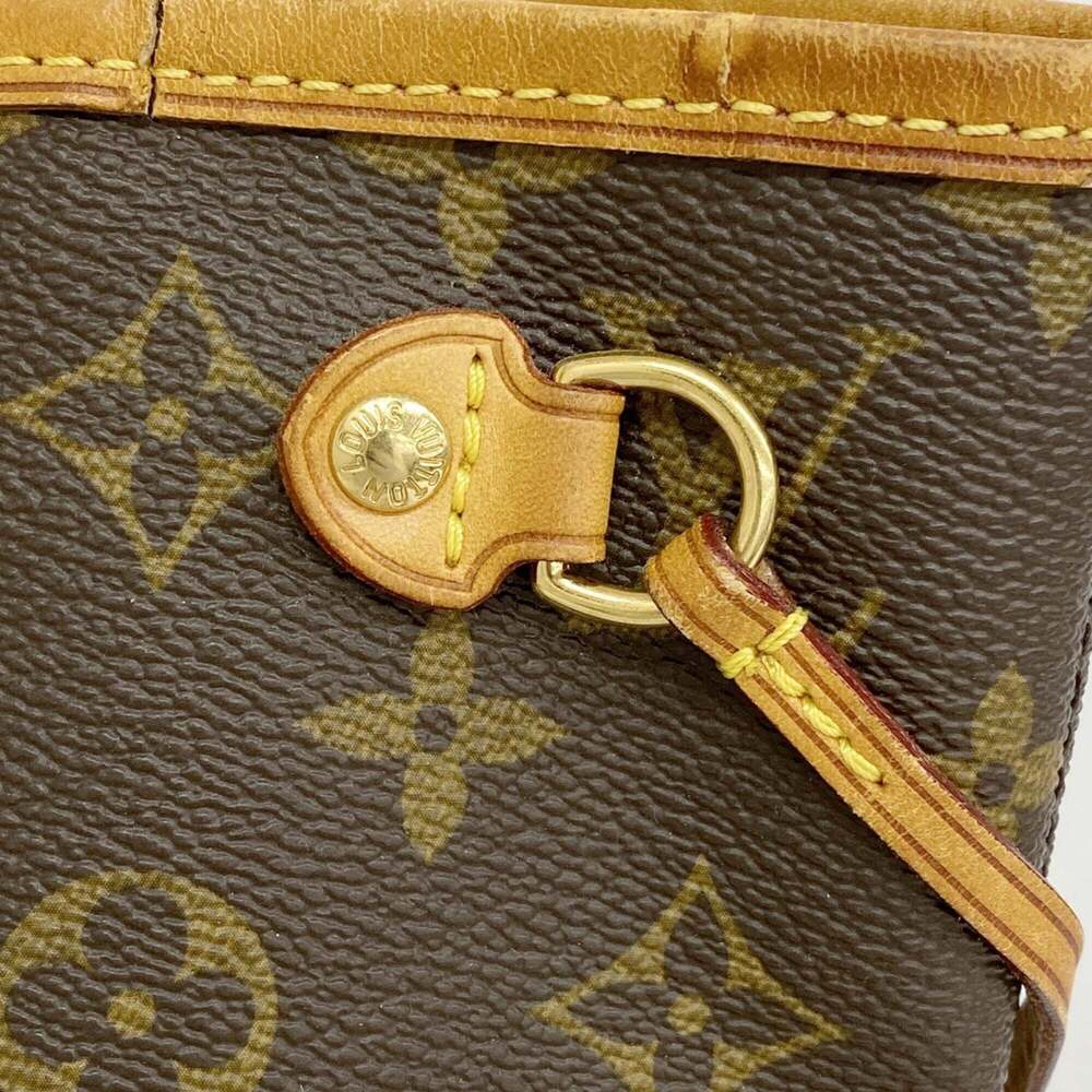 LOUIS VUITTON Brown Monogram Neverfull PM Tote Bag - Picture 10 of 11